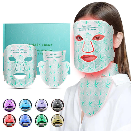8 Colors Facial LED Mask